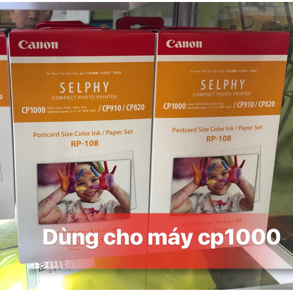 Giấy Và Mực in Canon RP108