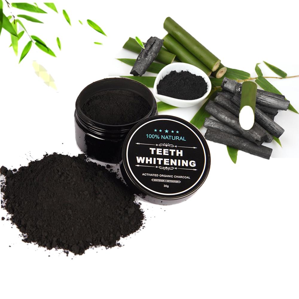 Bột Than Tre Tẩy Trắng Răng Teeth Whitening Hộp 30g