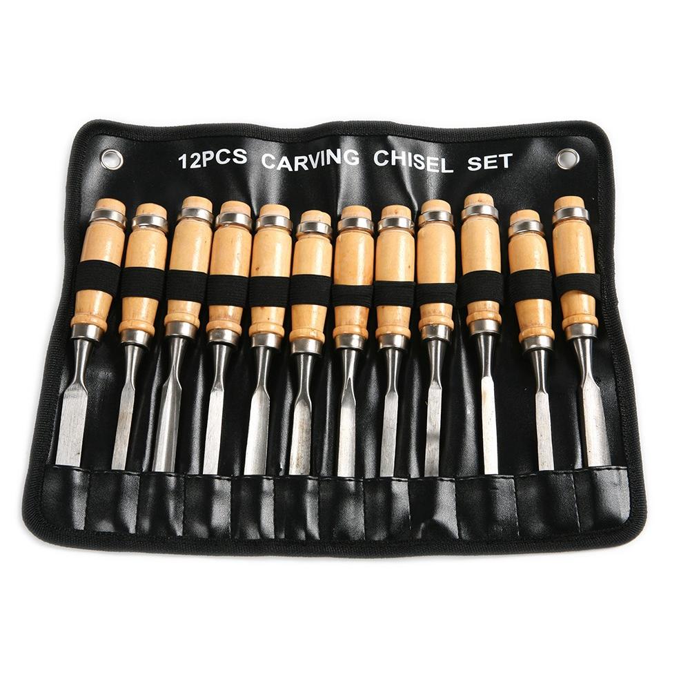 BỘ MŨI ĐỤC GỖ CHẠM TRỔ MỸ NGHỆ 12 CHI TIẾT