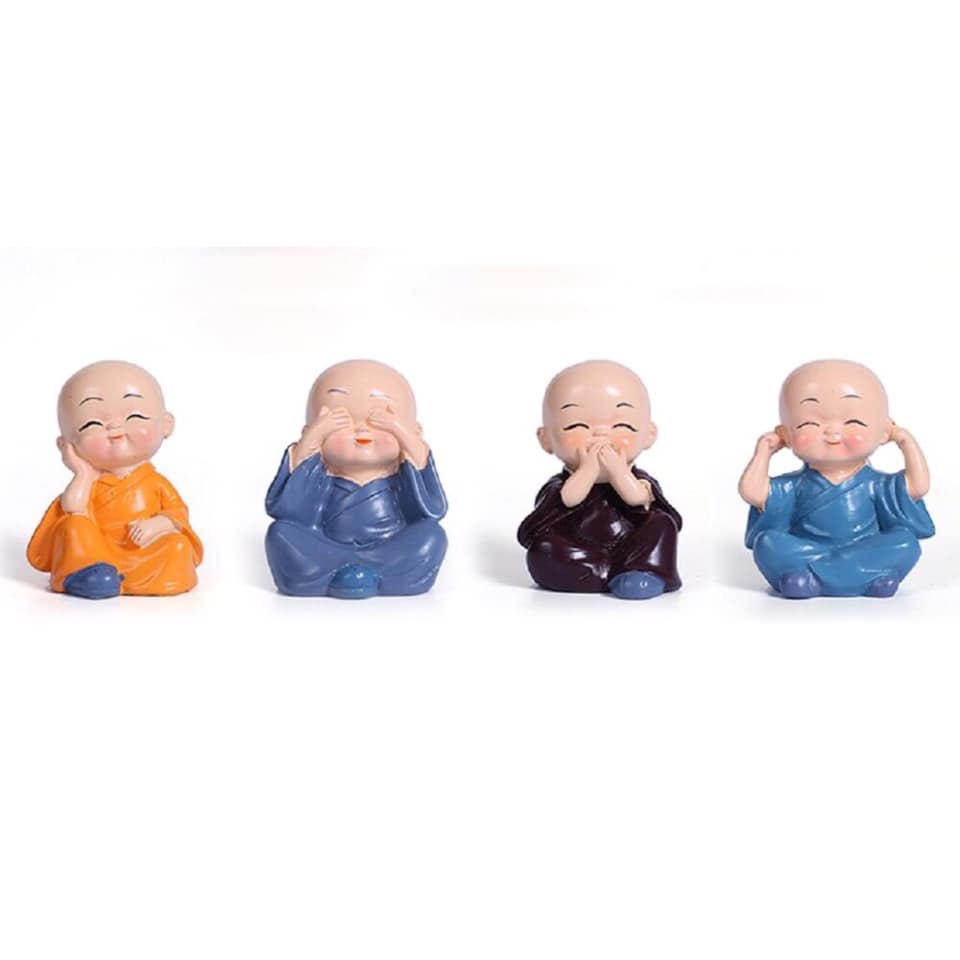 Bộ tượng 4 chú tiểu tứ không.