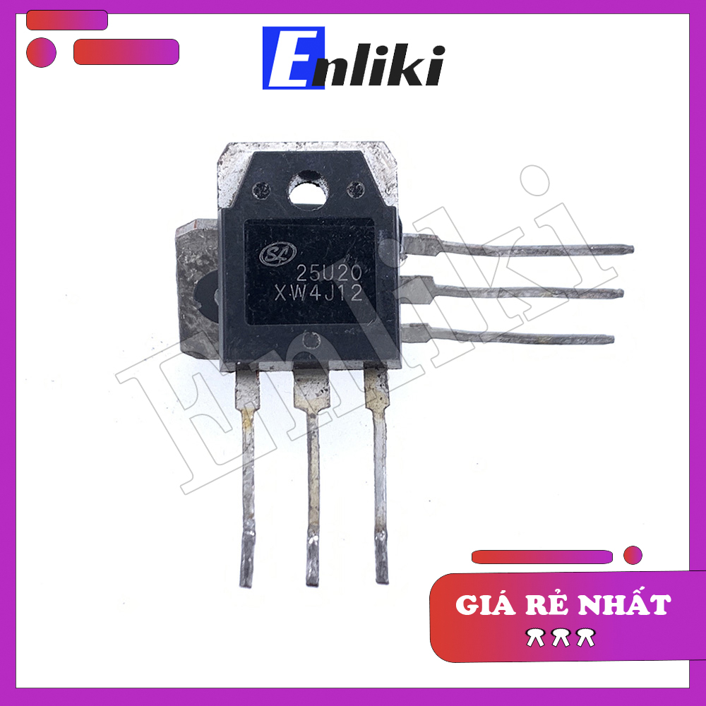 Diode 25A 200V 25U20 (Tháo Máy)