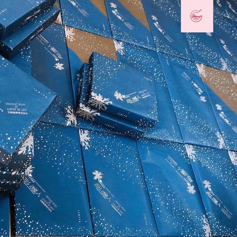 Bánh Shiroi Koibito Nhật ( hộp 18 bánh và hộp 24 bánh )