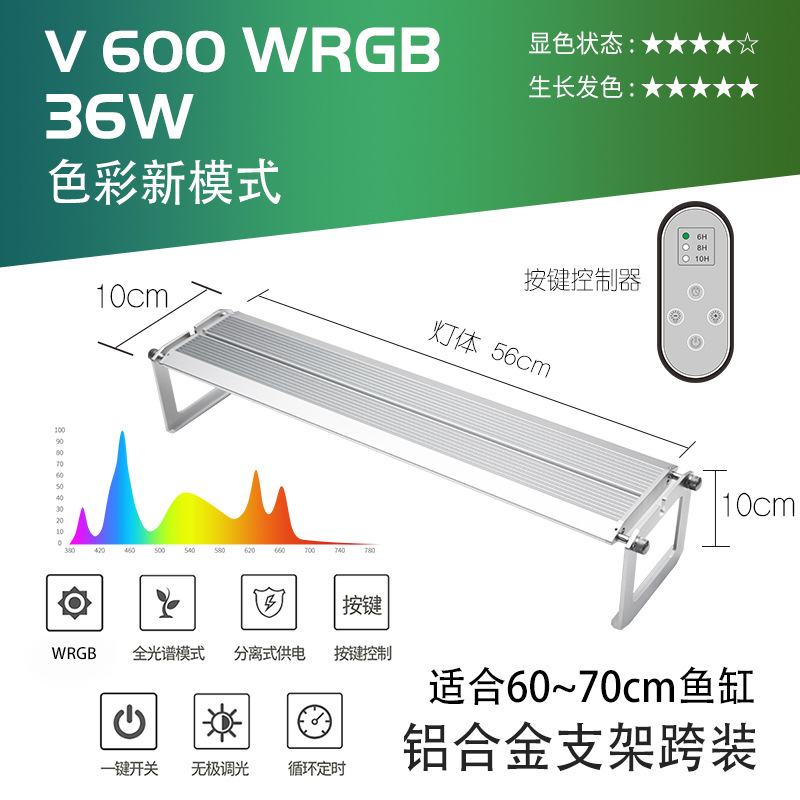 Đèn Led Thủy Sinh Week WRGB V Series - Đèn Led Week Raptor V Series Cho Bể Cá