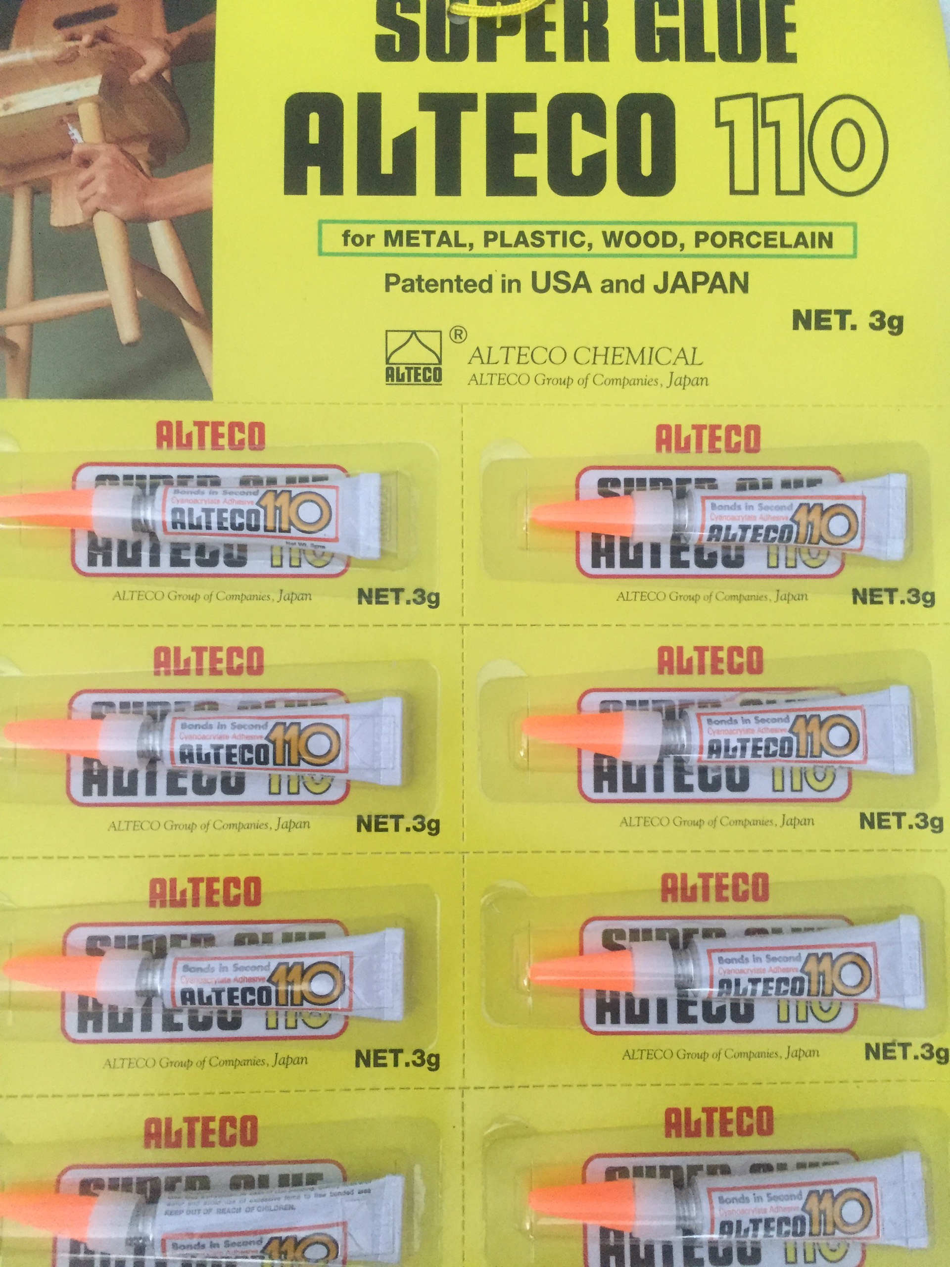 Keo Dán Móng Giả Alteco 110 - 12 tuýp