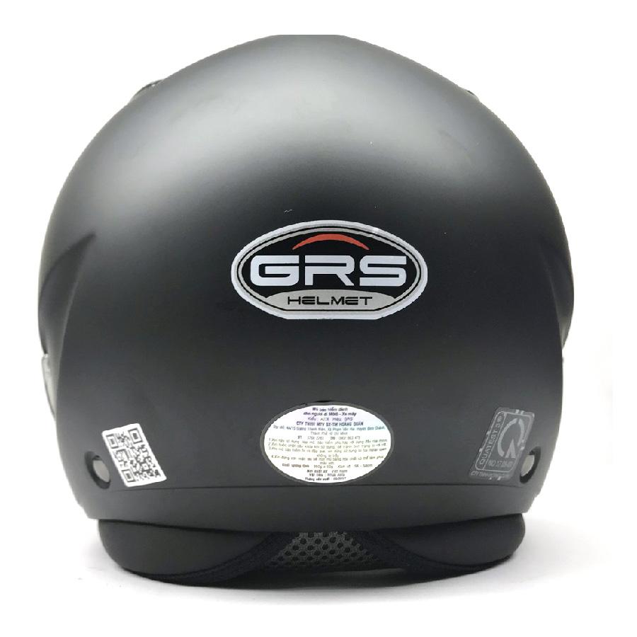 Mũ bảo hiểm 3/4 đầu GRS A27K