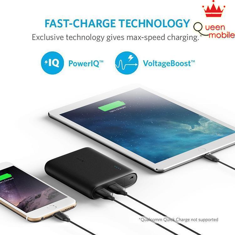 [HCM]Pin Sạc Dự Phòng Anker PowerCore 13000mAh - A1215 (đen)