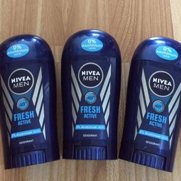 Sáp Khử Mùi Nam Nivea Men Fresh Active, 40ml