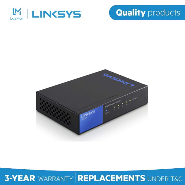 Bảng giá Switch LINKSYS LGS105 5-Port Gigabit - Hãng Phân Phối Chính Thức Phong Vũ