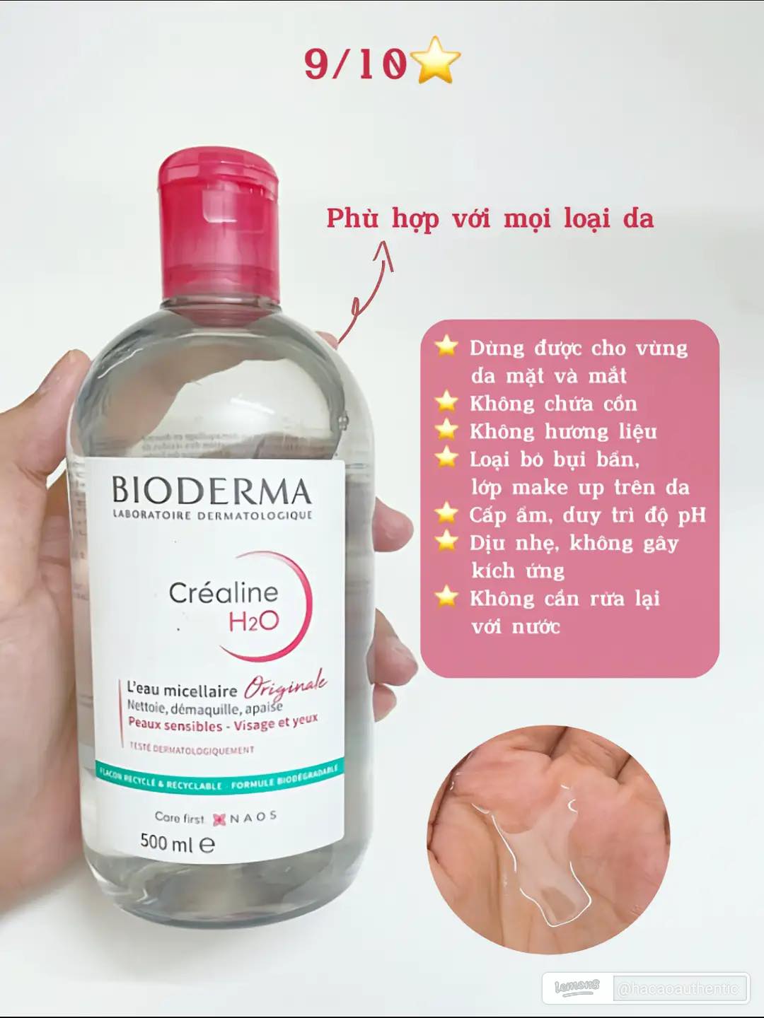 NƯỚC TẨY TRANG BIODERMA