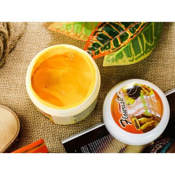 Kem tan mỡ bụng gừng Flourish 500ml Thái Lan