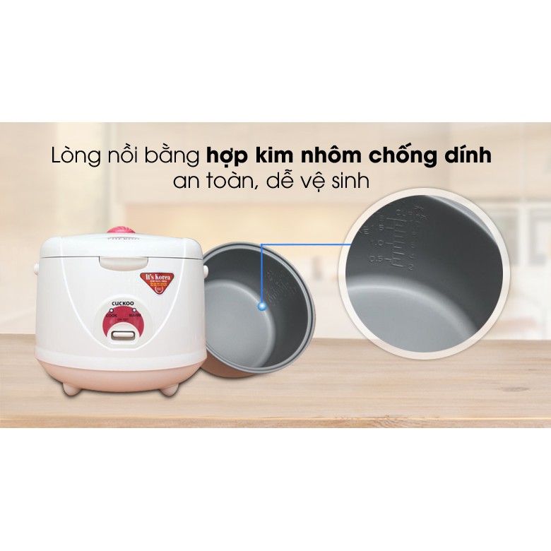 Nồi cơm điện Cuckoo 1.8 lít CR-1021 (Giá áp dụng giao tại HN, HCM& các tỉnh liên hệ shop)