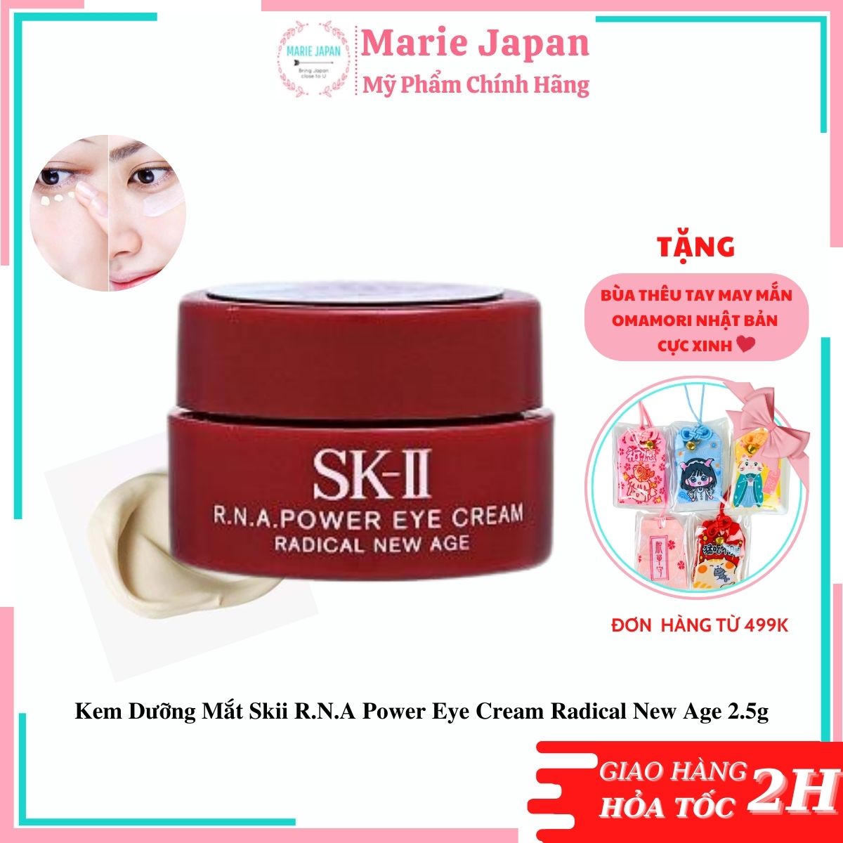 Kem Dưỡng Mắt SKII R.N.A Power Eye Cream Radical New Age 2.5g