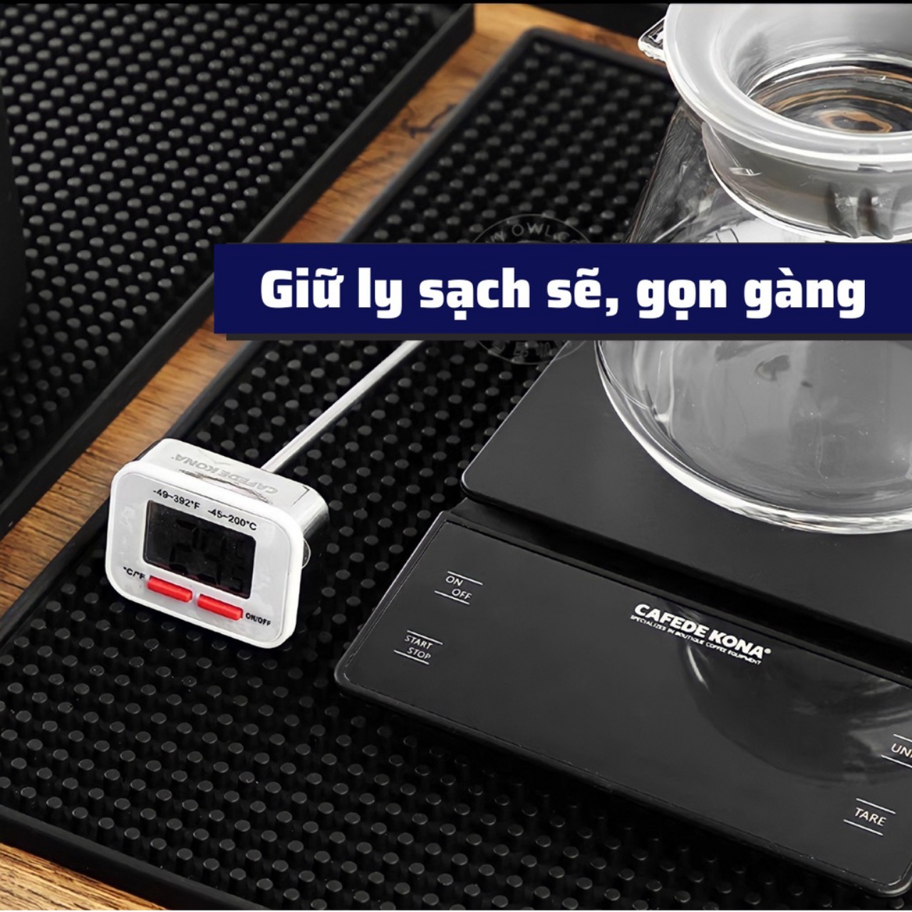 Thảm Bar Pha Chế, Thảm Lót Cao Su Quầy Bar,