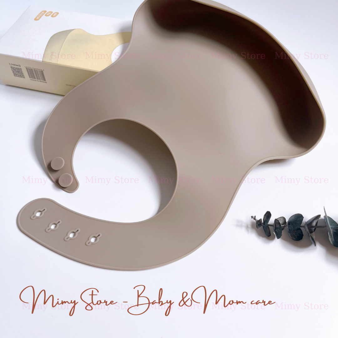 Yếm Ăn Dặm Silicone BLUEMAMA