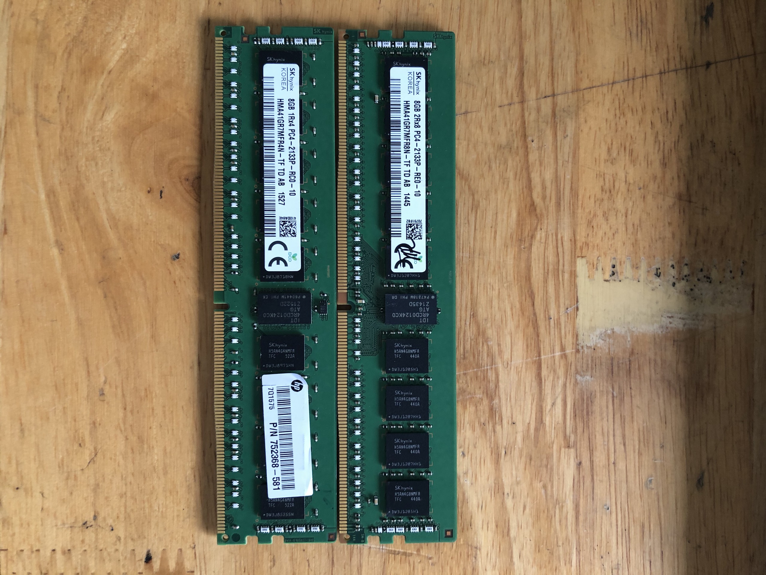 RAM DDR4 8G ECC REG DÙNG CHO MAIN X99, MÁY TRẠM, SERVER (BẢO HÀNH 36T)