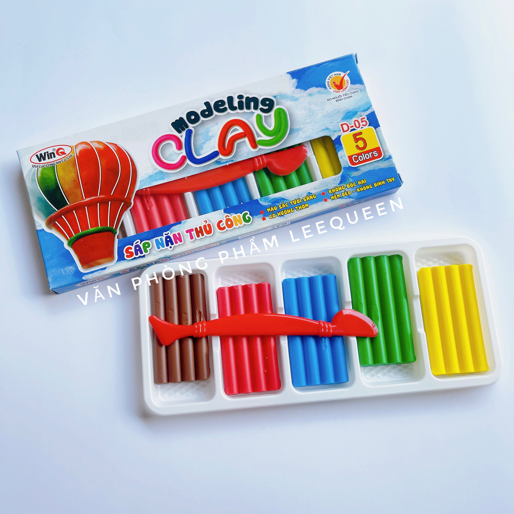 Đất Nặn WinQ D-5 5 màu