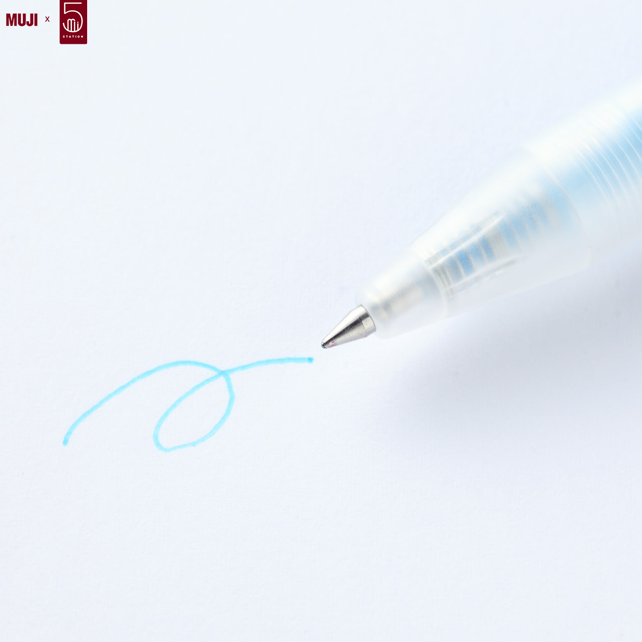 Bút Bi Bấm Muji 0.5mm - Đủ Màu