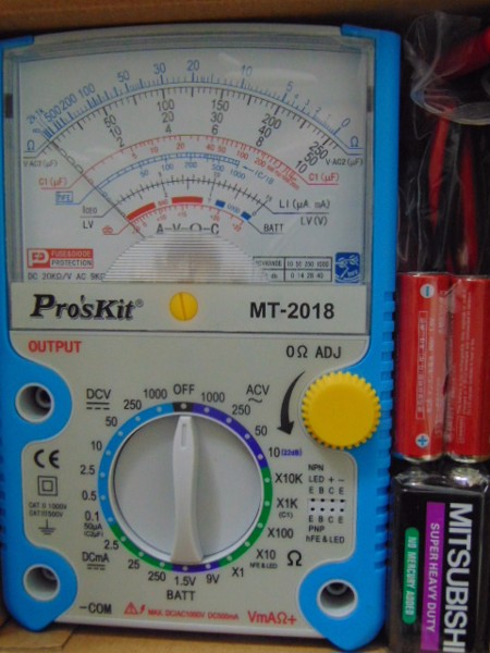 Đồng hồ kim MT-2018 Proskit MỚI Đài Loan