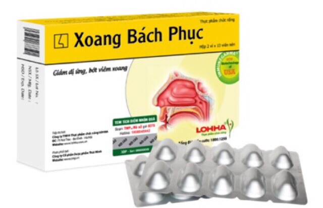 Xoang Bách Phục - Hộp 20 viên