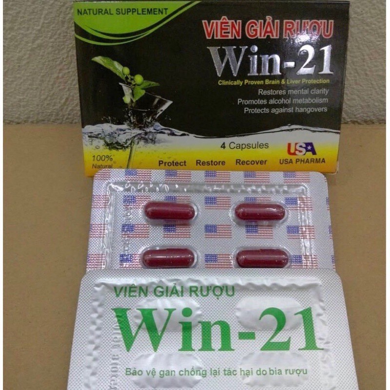 Viên giải rượu win 21