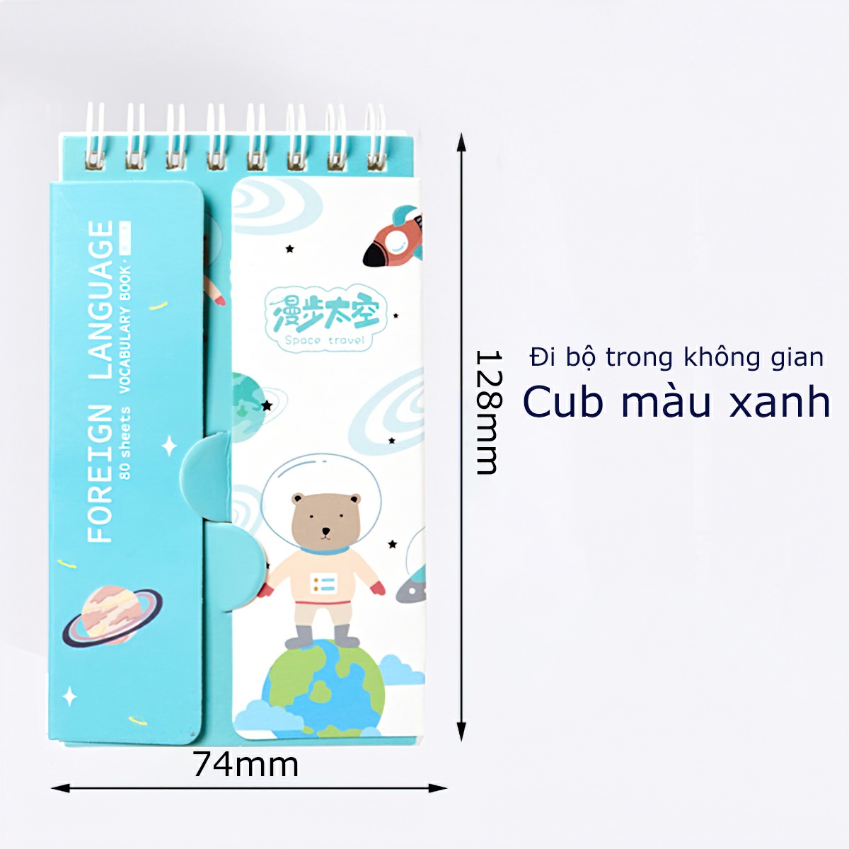 Vocabulary learning book 87 Pages of new foreign language