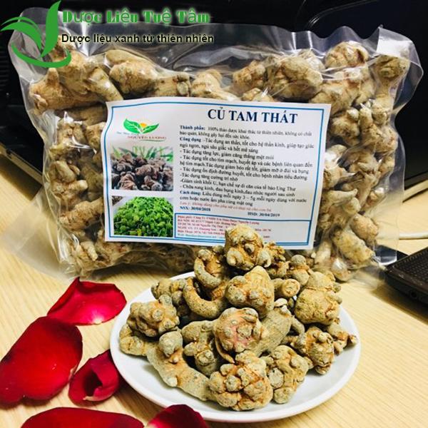 100g củ tam thất - tam thất hà giang