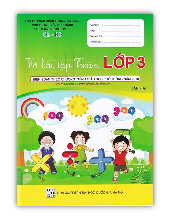 Sách - vở bài tập toán lớp 3 - tập 2