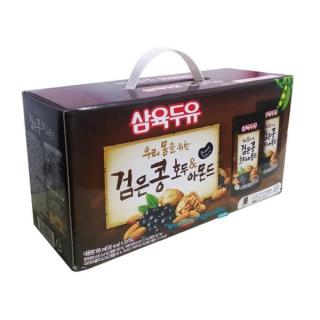 Thùng 20 Túi Sữa nước óc chó đậu đen hạnh nhân SAHMYOOK Hàn Quốc 195ML KL513 thumbnail