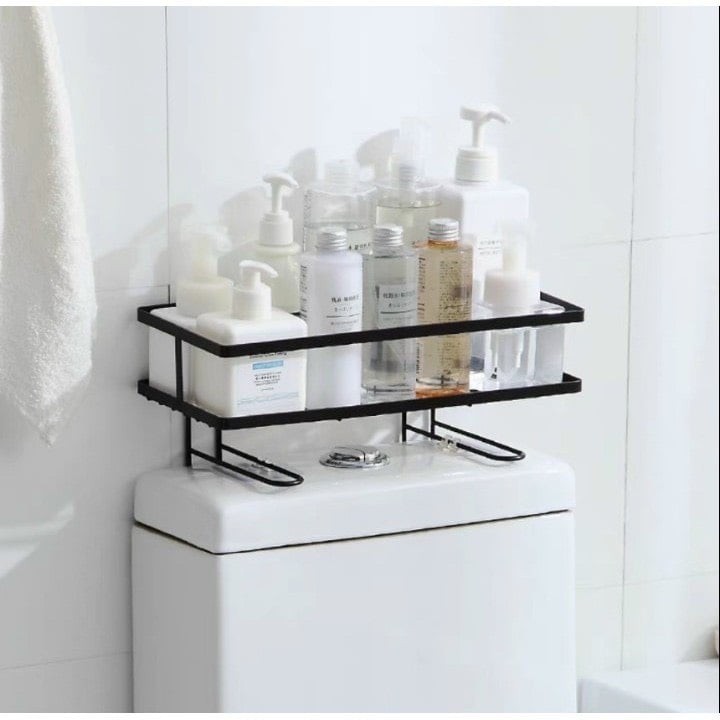 KỆ SẮT ĐỂ ĐỒ BỒN TOILET PHỦ SƠN TĨNH ĐIỆN CHỐNG GỈ