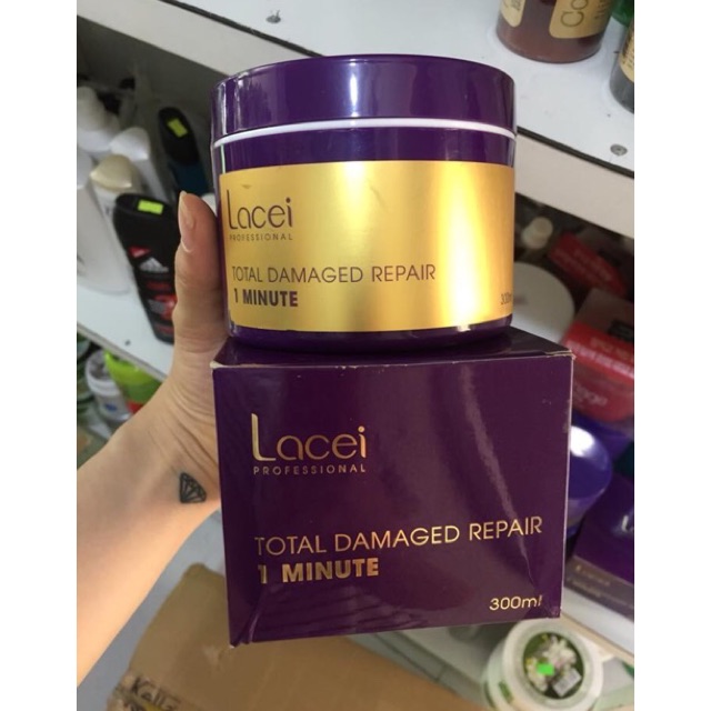 Kem ủ tóc phục hồi 1 phút LACEI (hấp dầu Lacei)