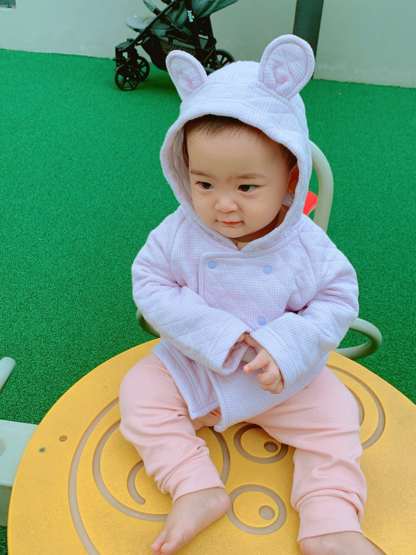 [HCM]Áo khoác jacket - Nous có nón gấu