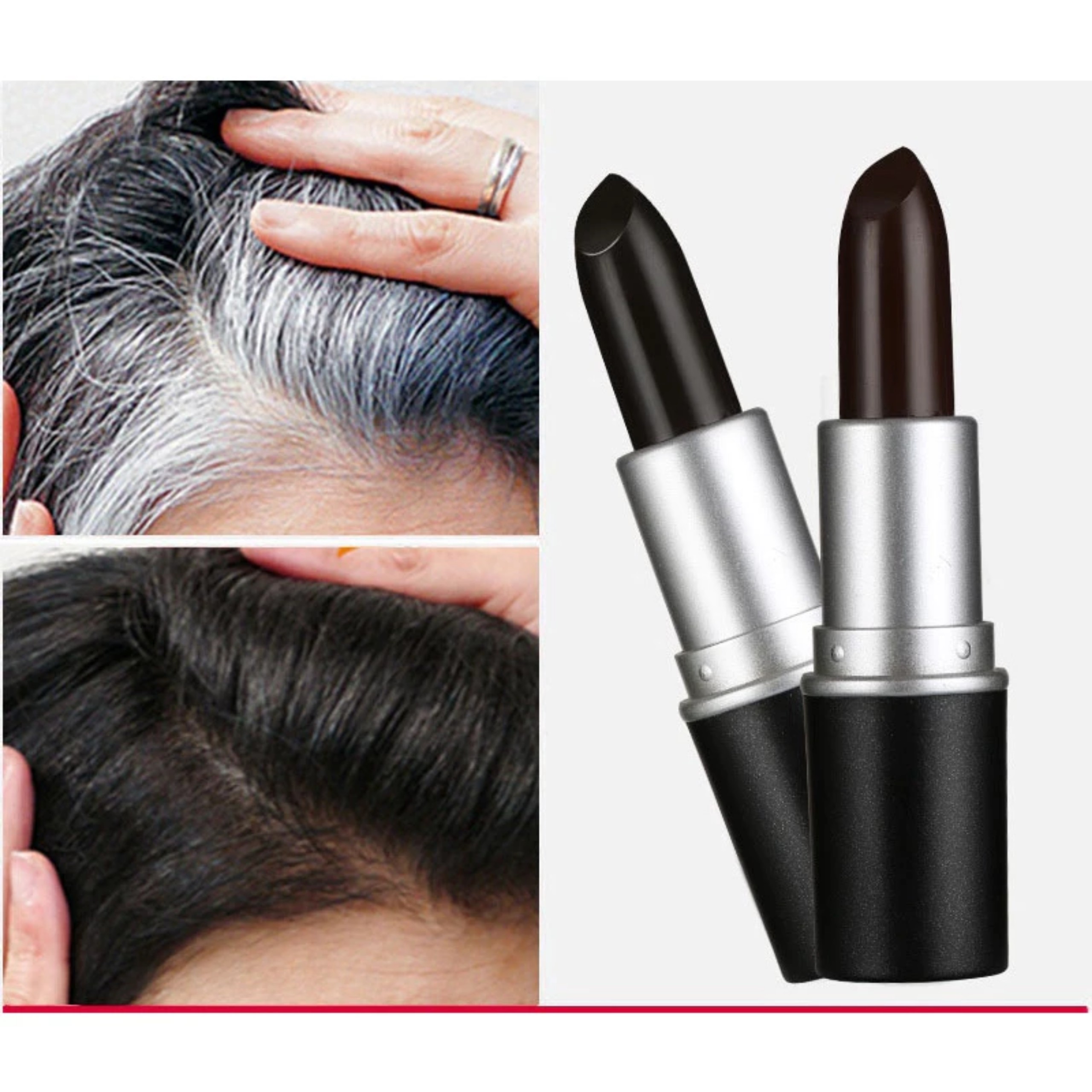 Son Nhuộm Tóc Bạc Thành Đen, Che Phủ Tóc Bạc Tạm Thời VDW 2. (Chính Hãng)