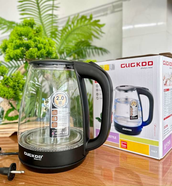 ẤM SIÊU TỐC CUCKOO THUỶ TINH 2L st16