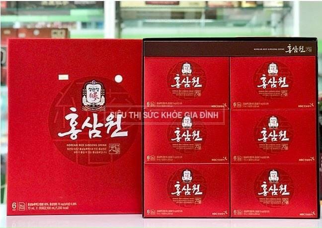 Nước Hồng Sâm Hong Sam Won KGC Jung Kwan Jang 50ml x 30 gói