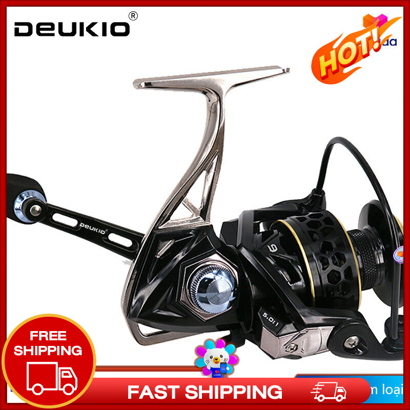 DEUKIO COD Máy Câu Cá Dụng Cụ Câu Cá Máy Câu Mồi Cần Quay Máy Câu Cá Vòng