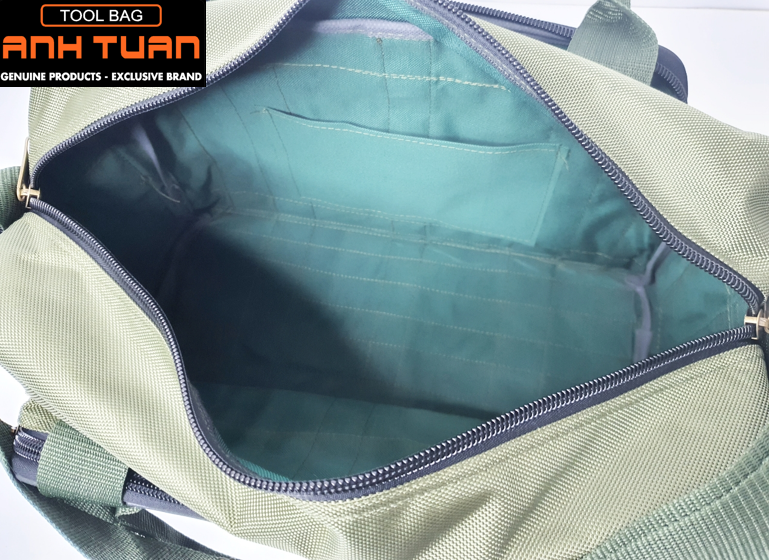 [HCM]Túi đựng đồ nghề - Ngang size đại 7 ngăn (may 2 đường chỉ)
