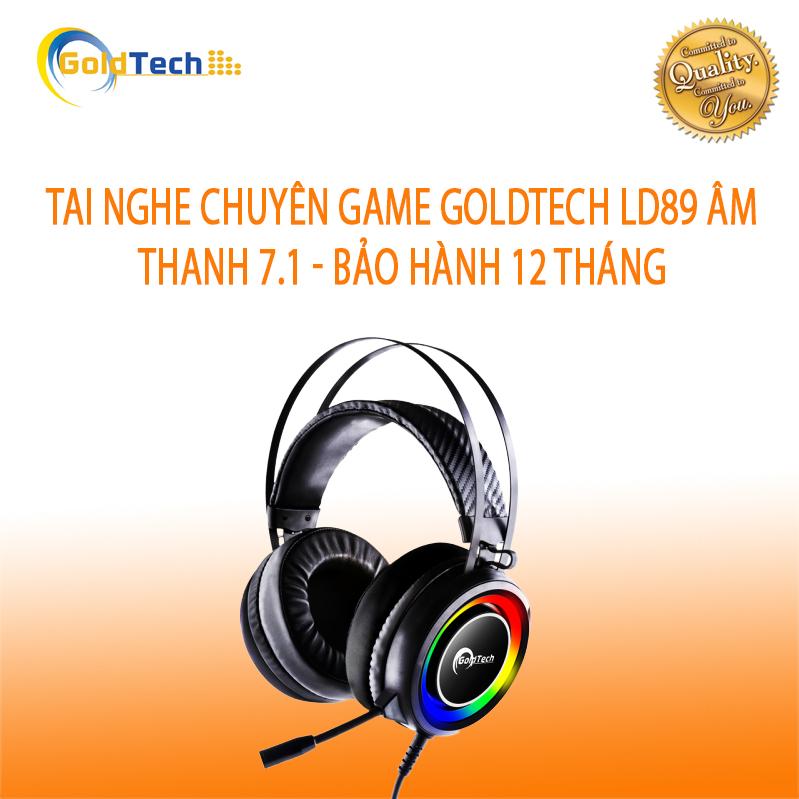 TAI NGHE GAME GOLDTECH LD89 ÂM THANH 7.1