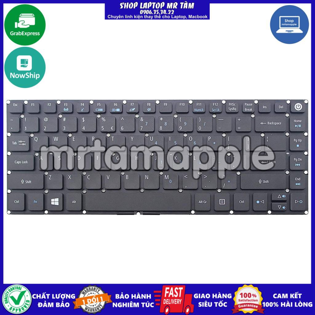 Bàn phím laptop acer e5-473 dành cho aspire e5-473, e5-475, es1-432 e5-476, swift 3 sf314-51