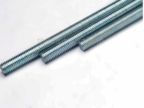 20 thanh ren - ty ren mạ kẽm 8 dài  10cm