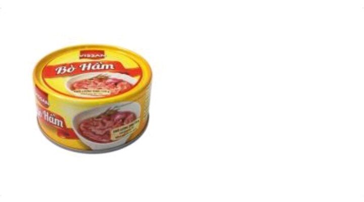 Combo 4 lon Bò Hầm lon in Vissan ( 4 hộp x150g)