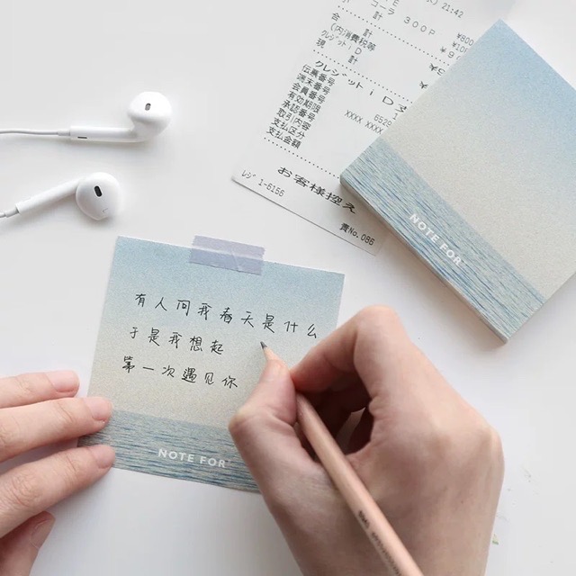 Tập 100 Tờ Note Bầu Trời Của Note For (Có Mix)
