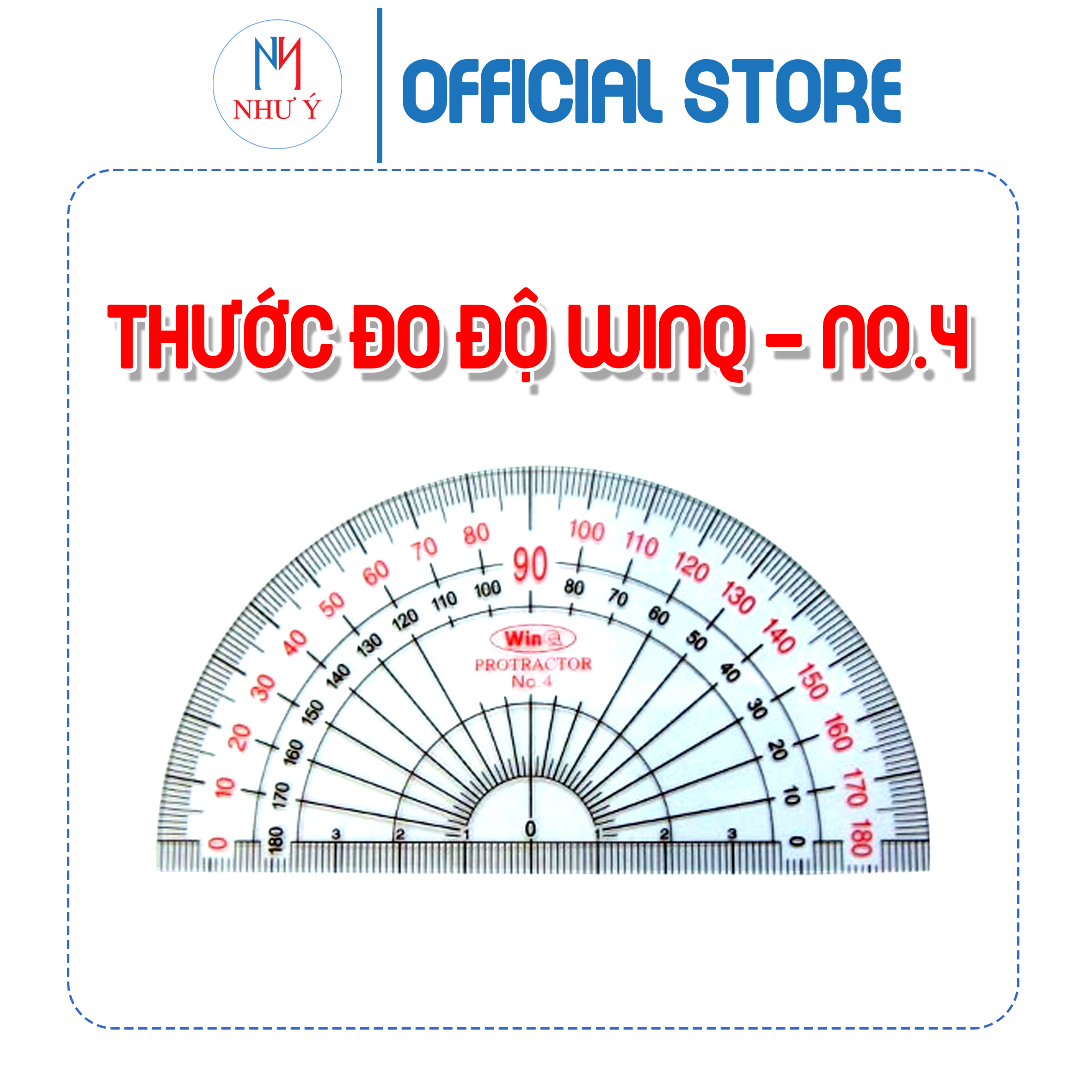Thước kẻ đo độ WinQ nhỏ, No.4