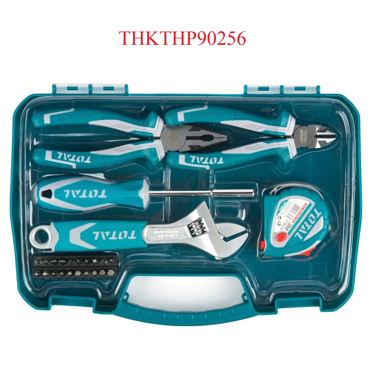 Bộ 25 món dụng cụ cầm tay total thkthp90256