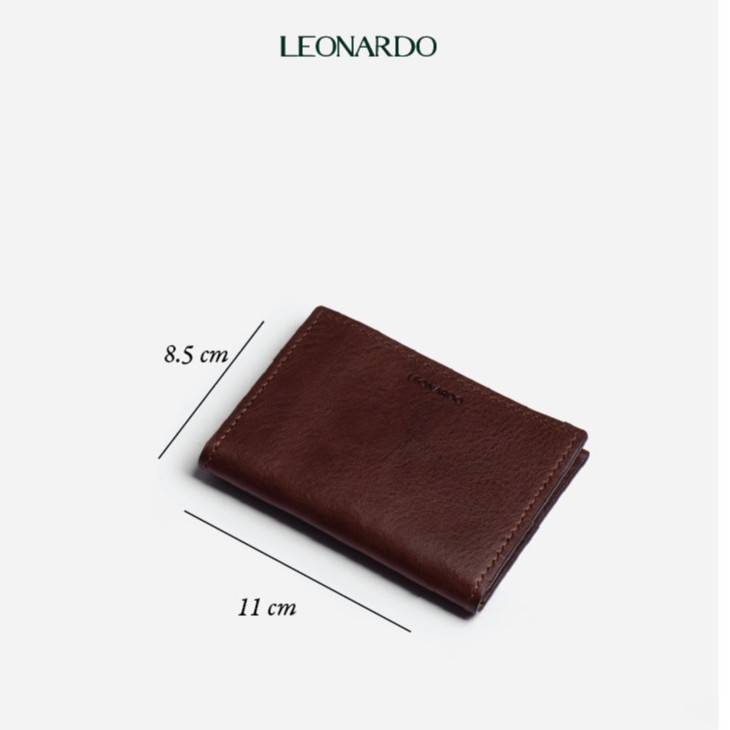 Ví card Leonardo Mori da Vachetta