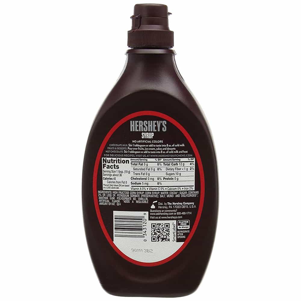 Sốt Chocolate Flavor hiệu Hershey's chai 680g