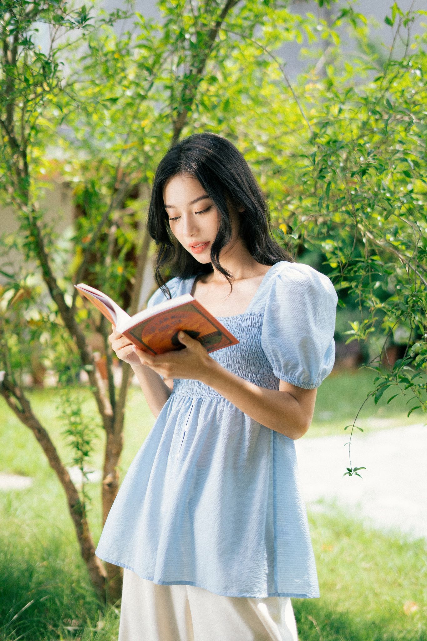 Áo Babydoll Dập Nhún Madelen