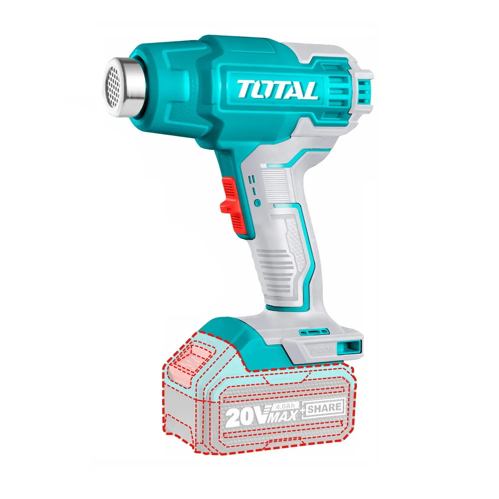Máy thổi nhiệt dùng pin 20v total -- tbli20025 --