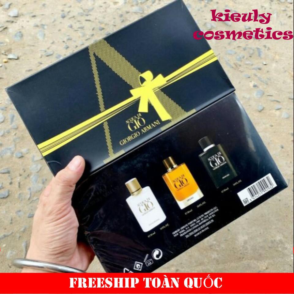 Set 3 chai nước hoa nữ aquadigiooooo