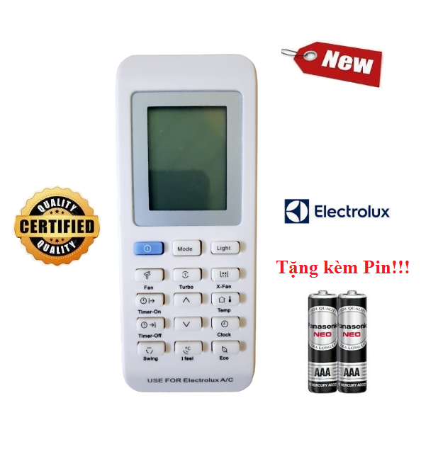 Điều khiển điều hòa Electrolux- Hàng tốt các dòng Electrolux ESV 9000BTU 12000BTU 18000BTU - Hàng tốt