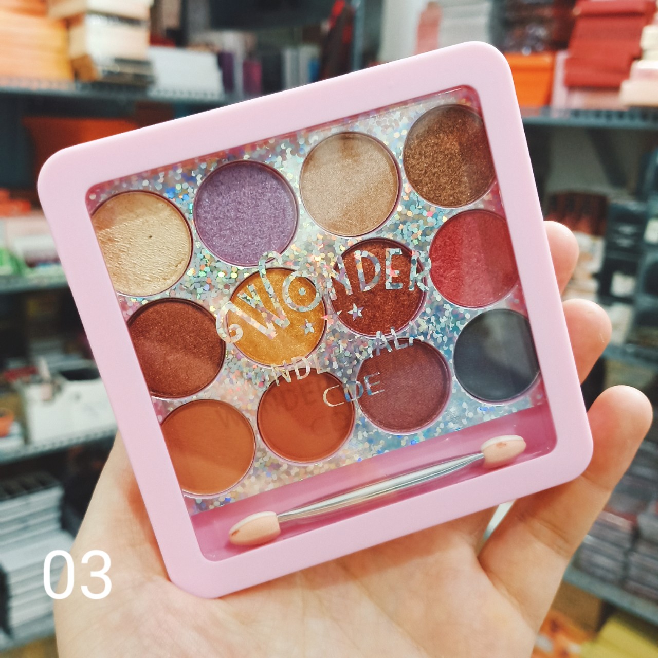 Phấn mắt Wonder Galaxy 12 ô